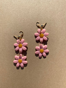 DOUBLE DAISIES IN DUSTY ROSE